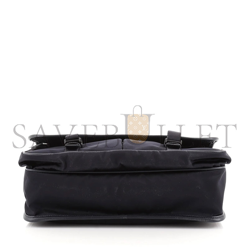 PRADA LOGO MESSENGER BAG TESSUTO MEDIUM 2VA768 (32*24*12cm)
